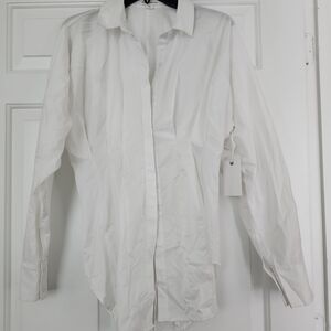 Classic White Men's Shirt